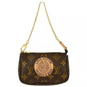 Louis Vuitton Monogram Mini Pochette Accessoires Handbag